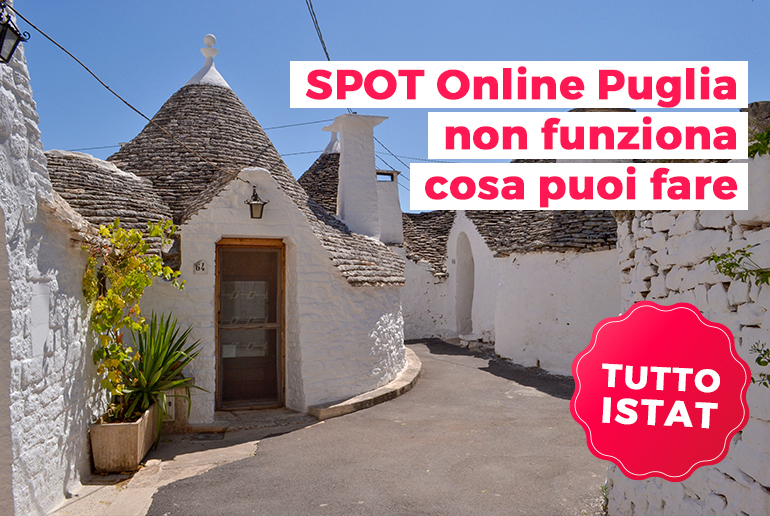 Spot Online Puglia non funziona cosa puoi fare Wiisy