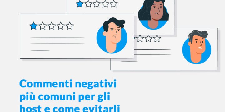 Commenti negativi piu comuni per gli host e come evitarli Wiisy