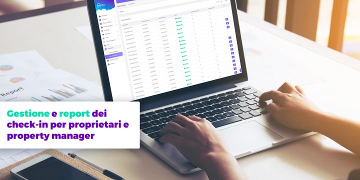 Gestione e report dei check-in per proprietari e property manager