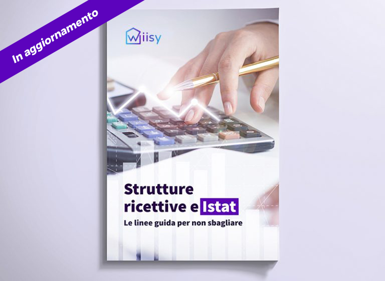 Copertina della guida in formato pdf per strutture ricettive