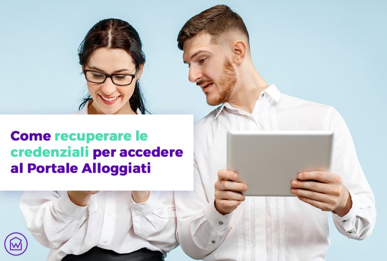 Come recuperare le credenziali per accedere al Portale Alloggiati Welcoemasy