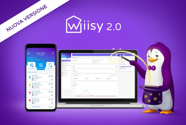 Arriva la nuova versione di Wiisy per un check-in ancora più rapido