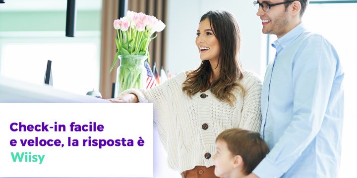 Check-in facile e veloce, la risposta è Wiisy