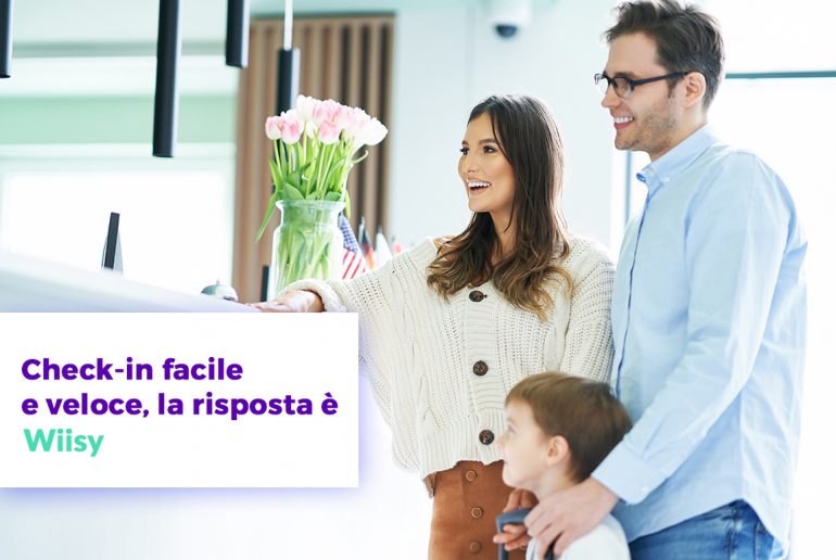 Check-in facile e veloce, la risposta è Wiisy