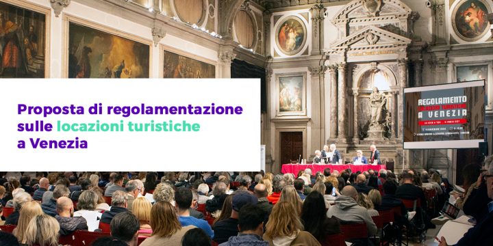 Proposta di Regolamentazione sulle locazioni turistiche a Venezia