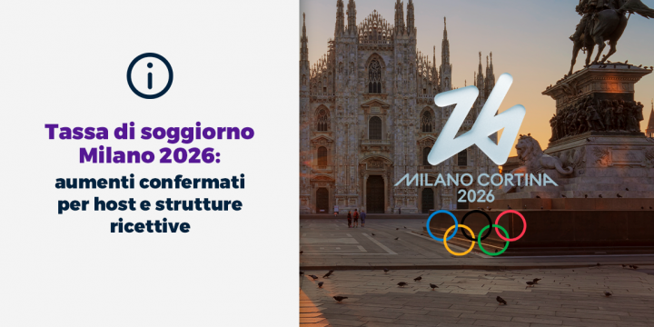 Tassa di soggiorno Milano 2026 aumenti confermati per host e strutture ricettive