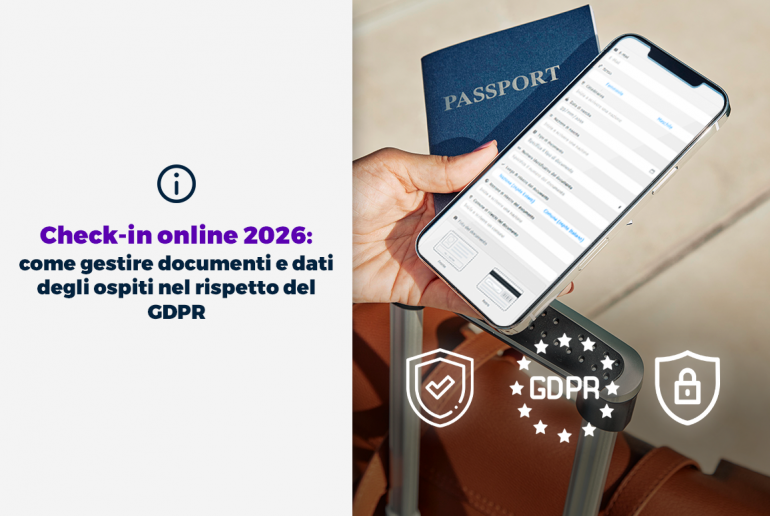 Check-in online 2026: gestione documenti e GDPR