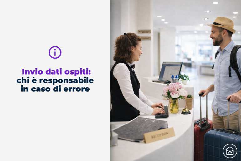 Invio dati ospiti chi è responsabile in caso di errore copia
