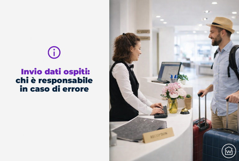 Invio dati ospiti chi è responsabile in caso di errore copia