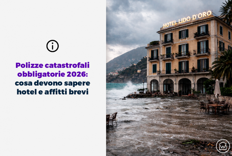 Polizze catastrofali obbligatorie 2026 per hotel e affitti brevi
