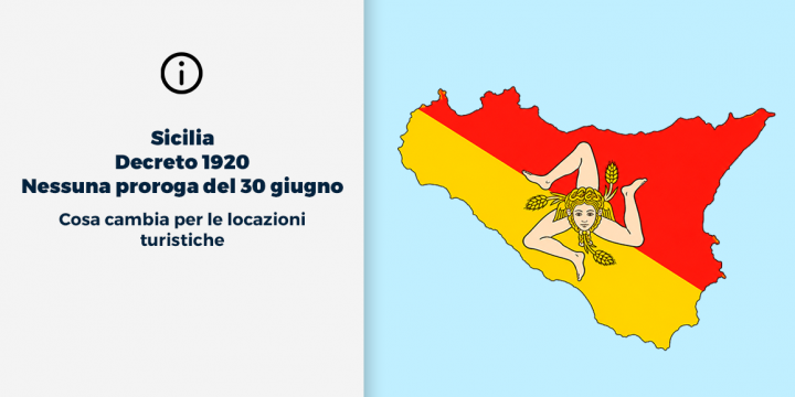 Decreto Assessoriale 1920 sulle locazioni turistiche in Sicilia